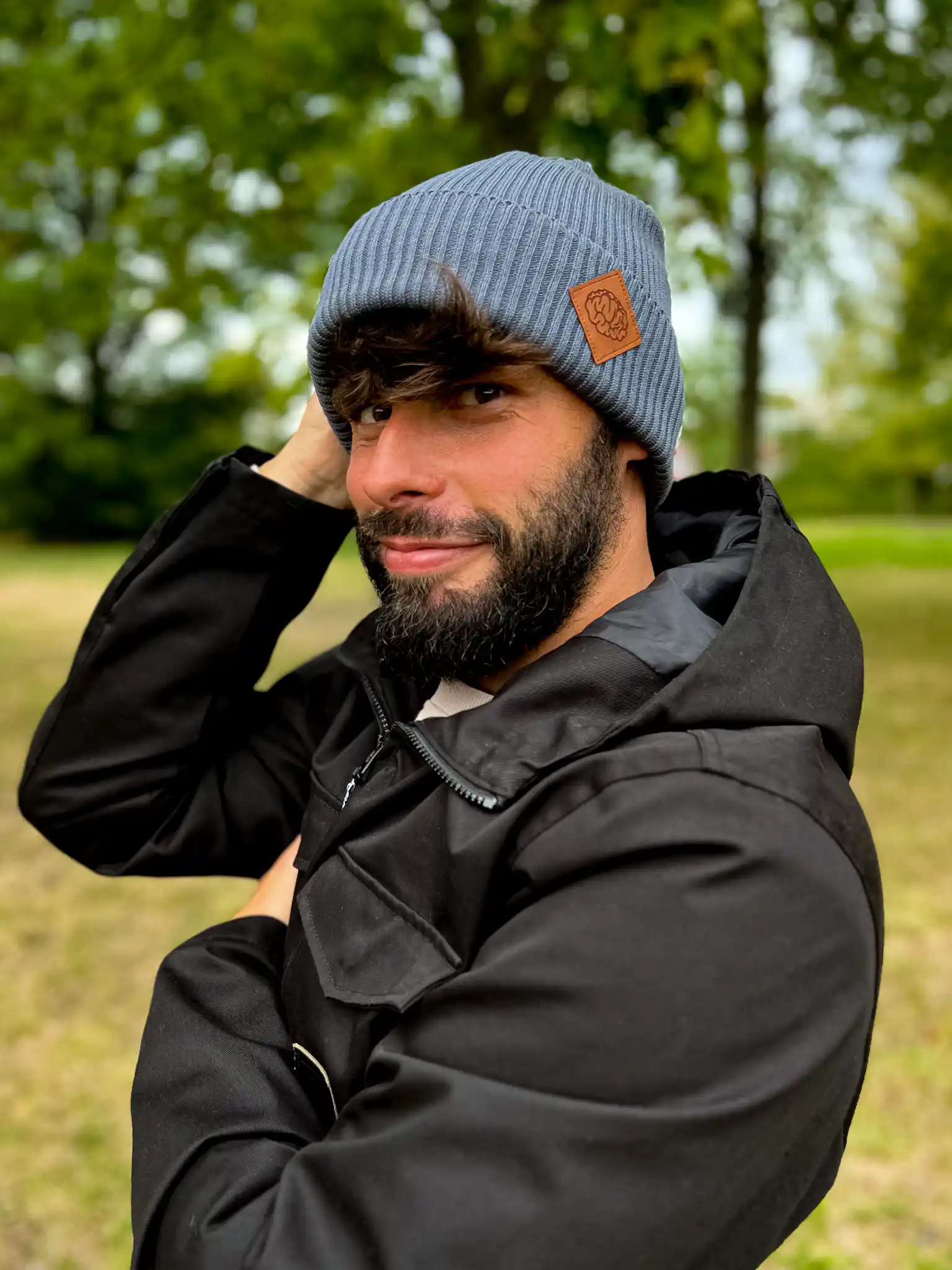 Wygodna beanie męska