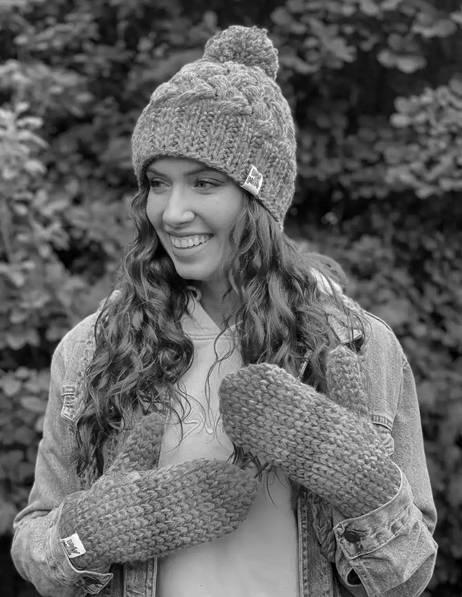 ciekawe rękawiczki handmade