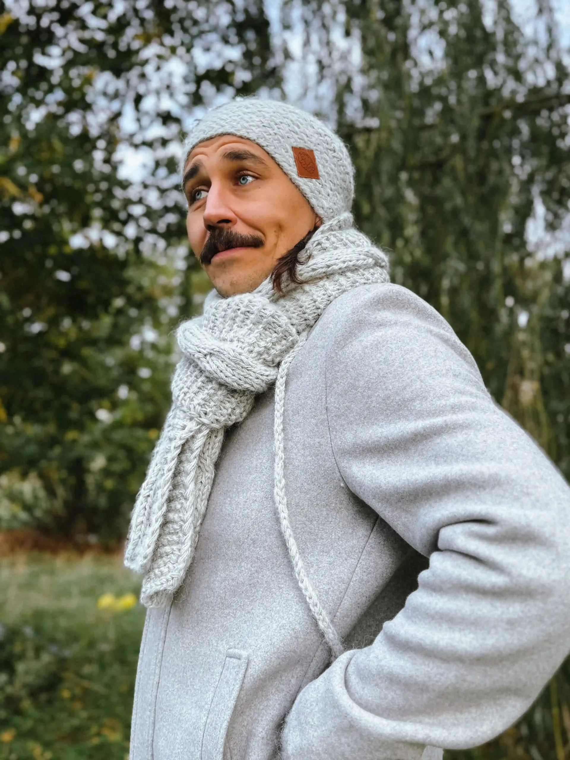 czapka beanie męska