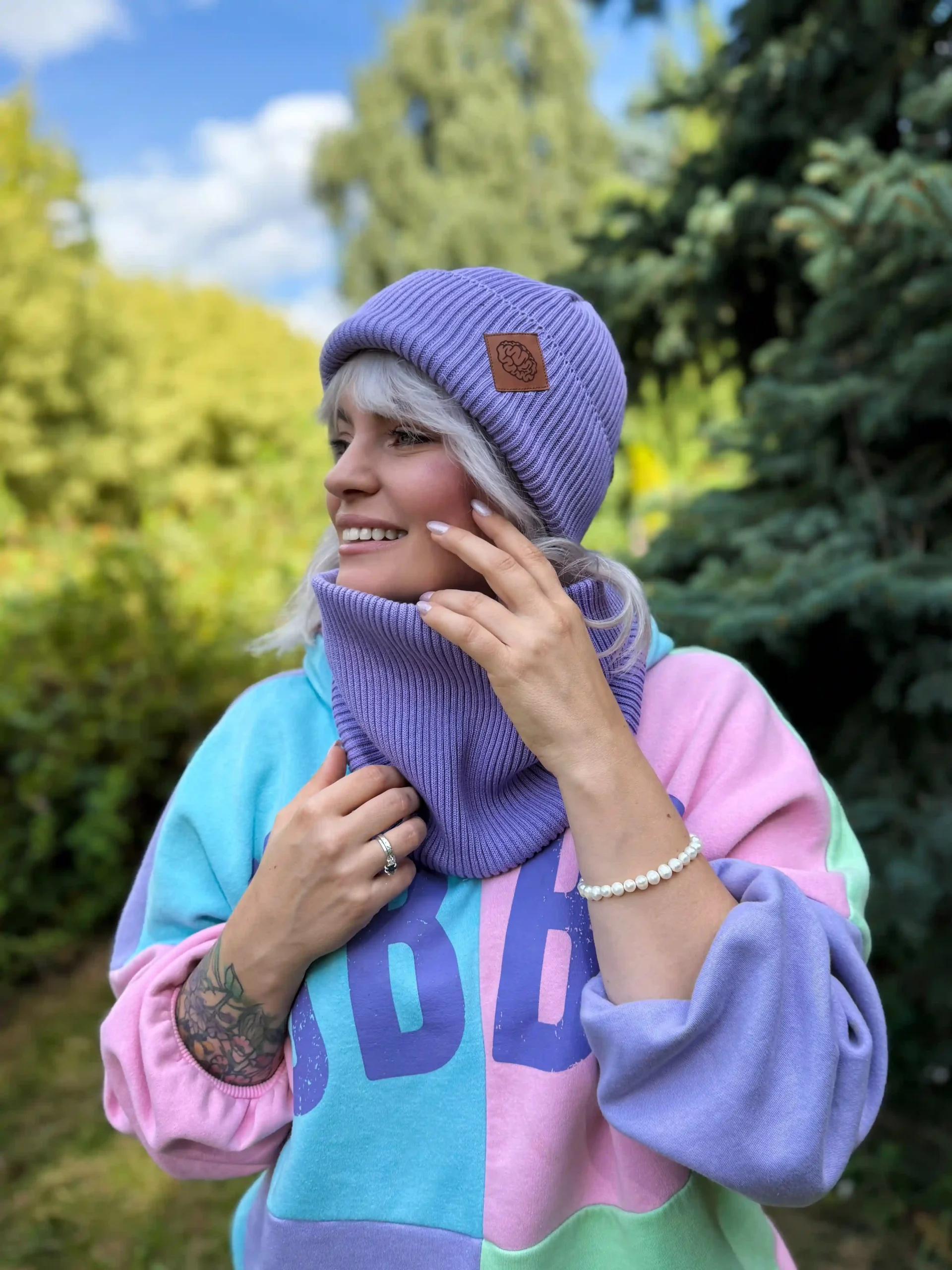 czapka beanie zimowa