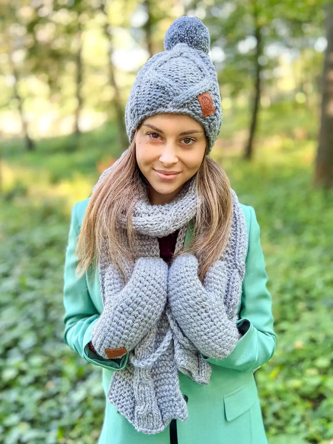 długi szalik
