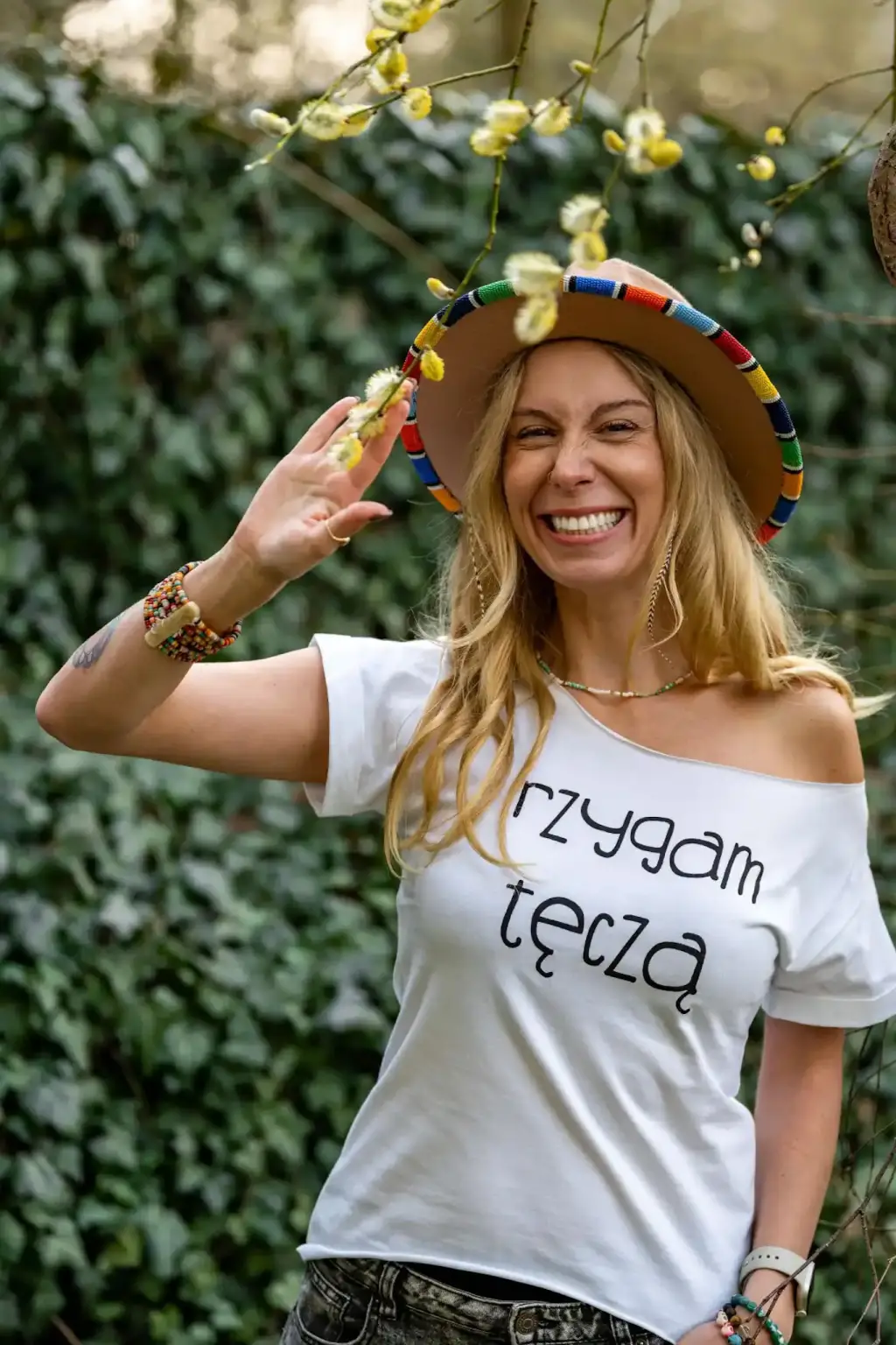 lekka biała koszulka
