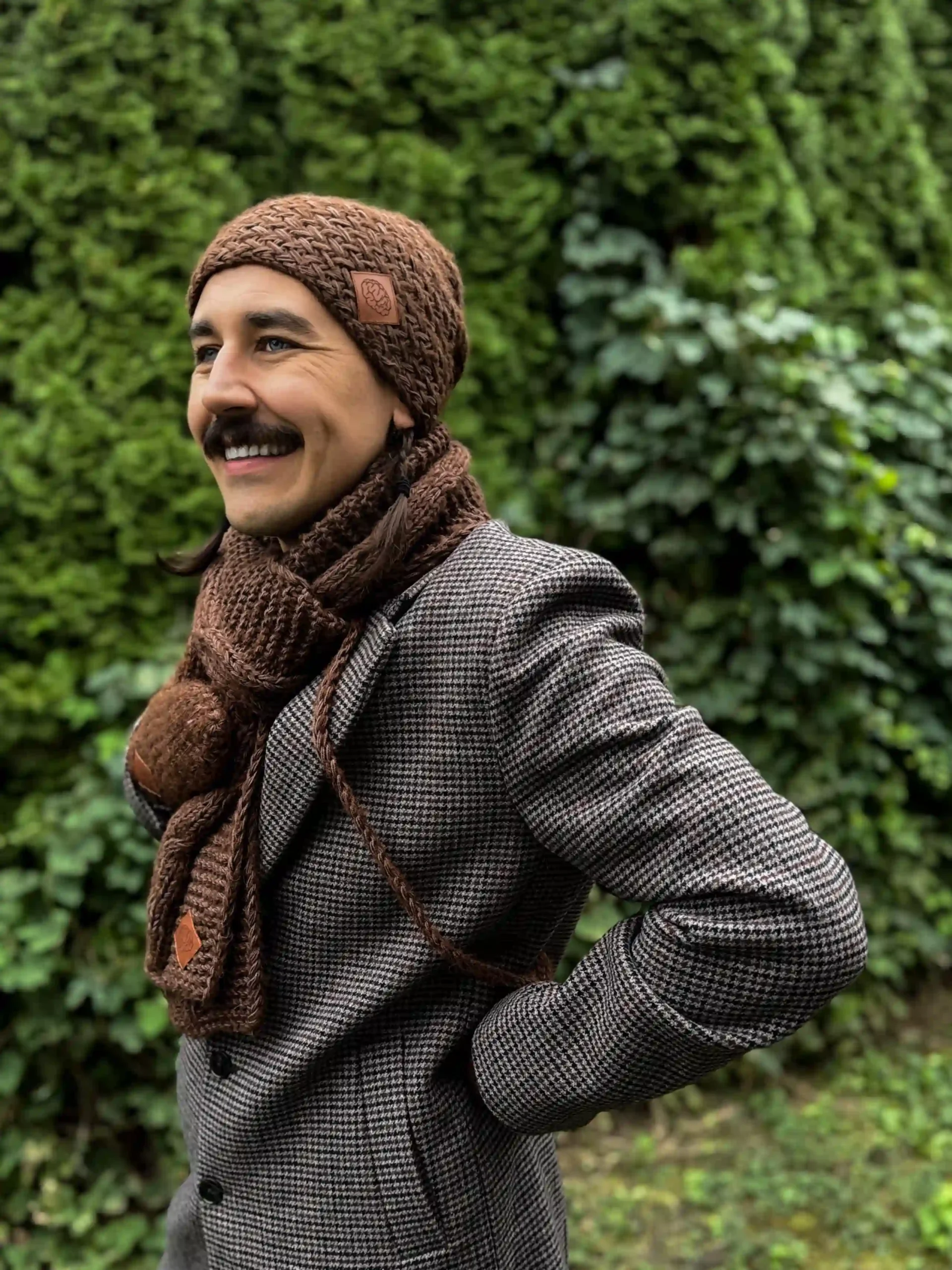 merino czapka zimowa