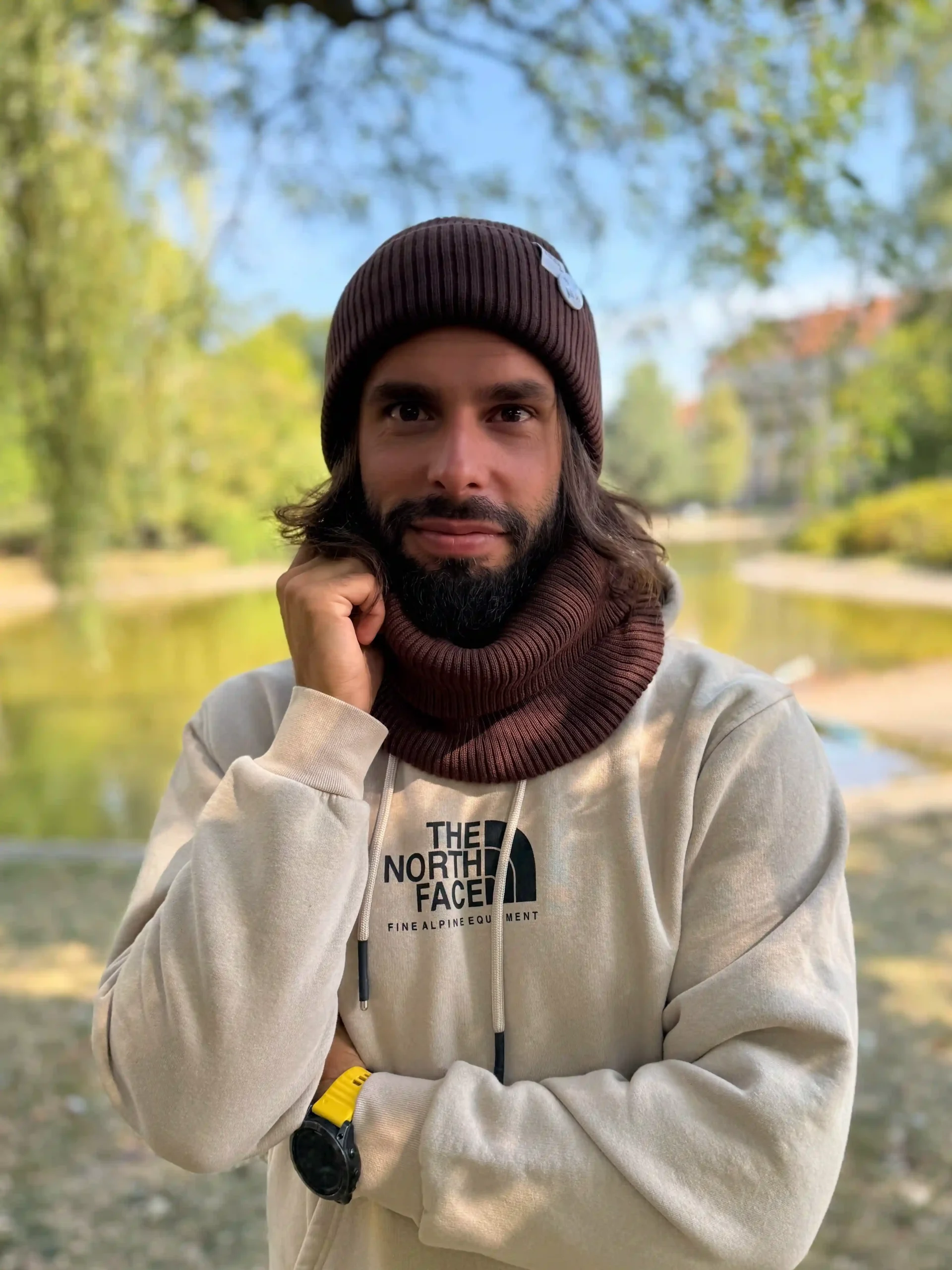 męska beanie bawełniana