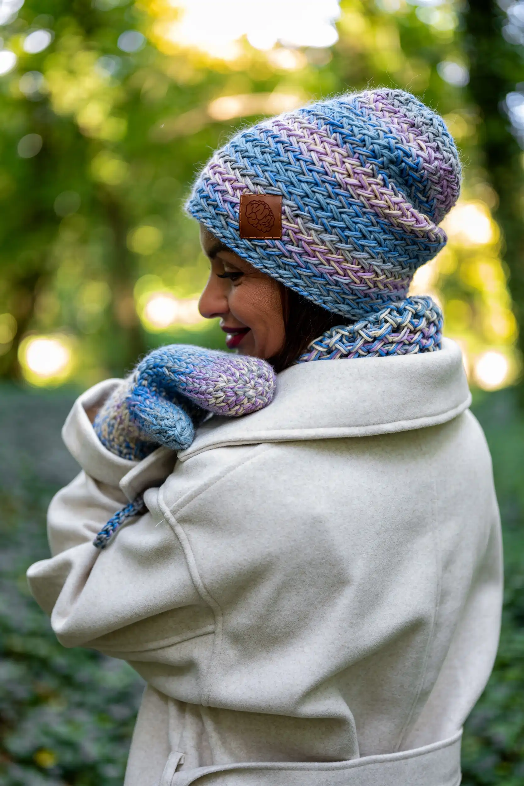 pastelowa beanie merino